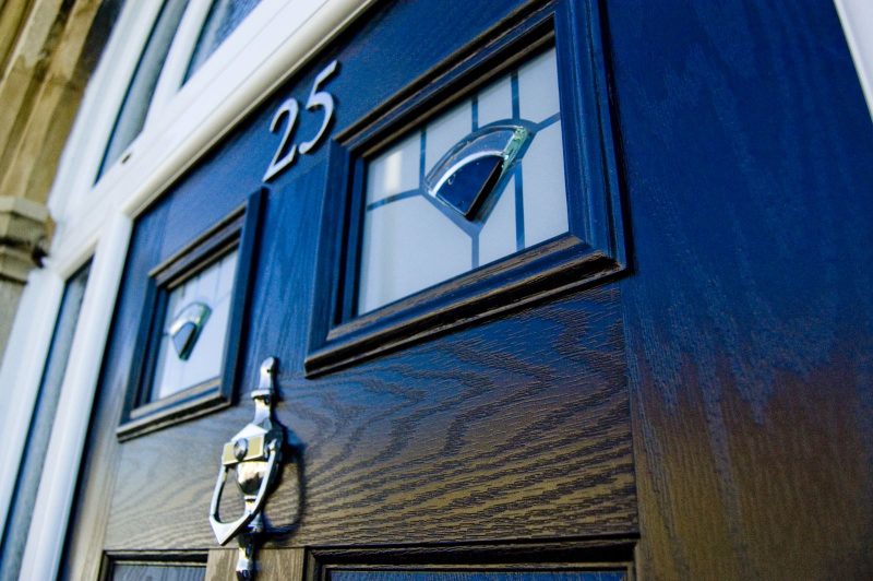 Secured Composite Doors